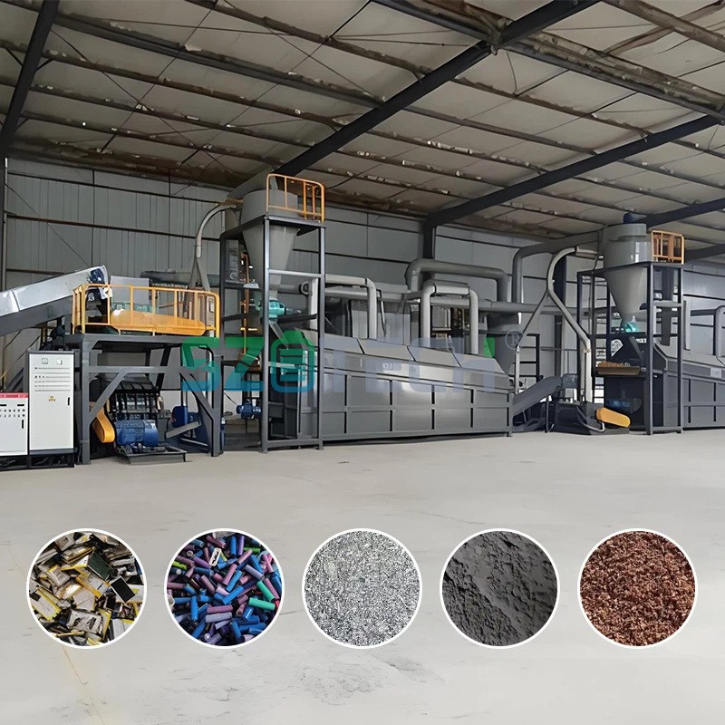 Recycler Lithium Ion Battery Recycling Line high quality
